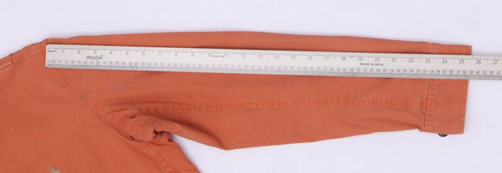 Vintage 90s Polo By Ralph Lauren Orange B Swing Harrington Jacket M | Migration_Jackets RL Collection - View | Fashion Rerun