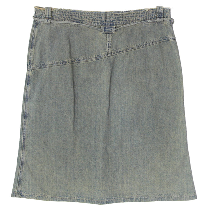 Y2K Ladies MNG Acid Washed Denim Skirt