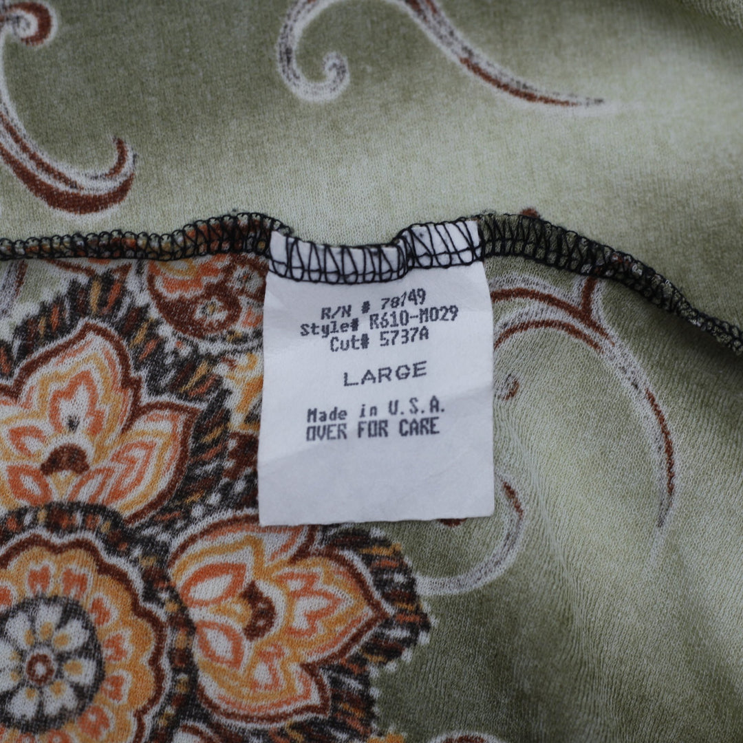 Y2K Ladies Wet Seal Handkerchief Hem Cami Top USA Made Size L