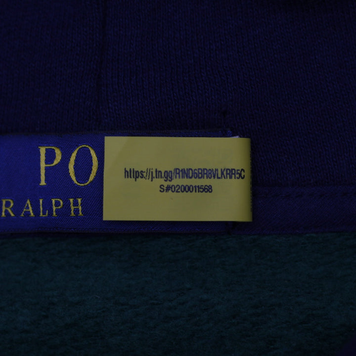 Mens Polo Ralph Lauren Rainbow Striped Pullover Hoodie Size L