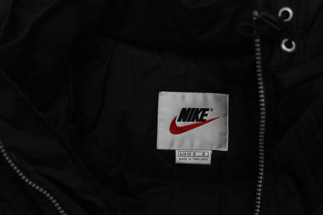 Vintage Nike Quilted Puffer Hooded Jacket