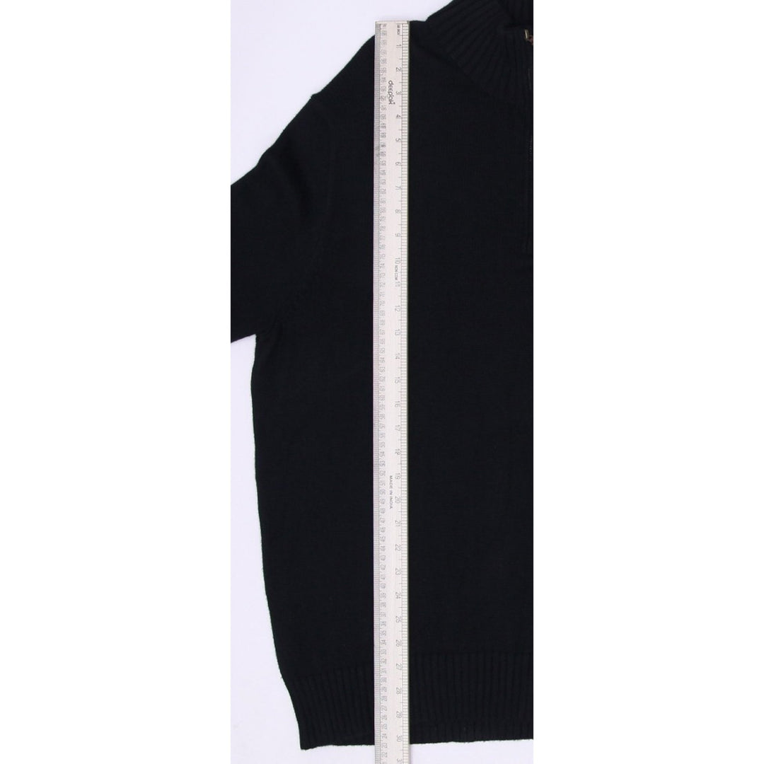 Mens Polo Ralph Lauren Quarter Zip Mock Neck Knitted Sweater