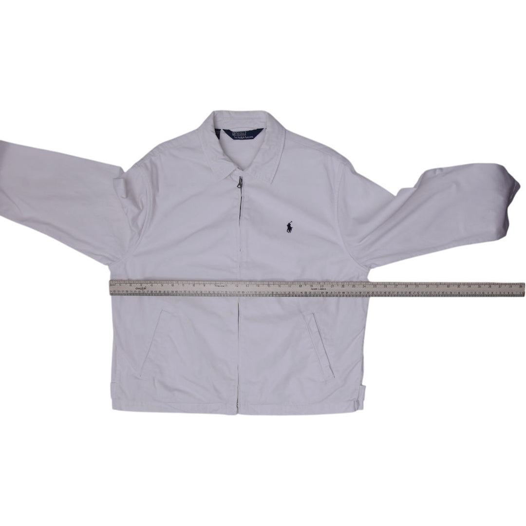 Vintage Polo By Ralph Lauren Mens Harrington Cotton Zip Jacket Size XL