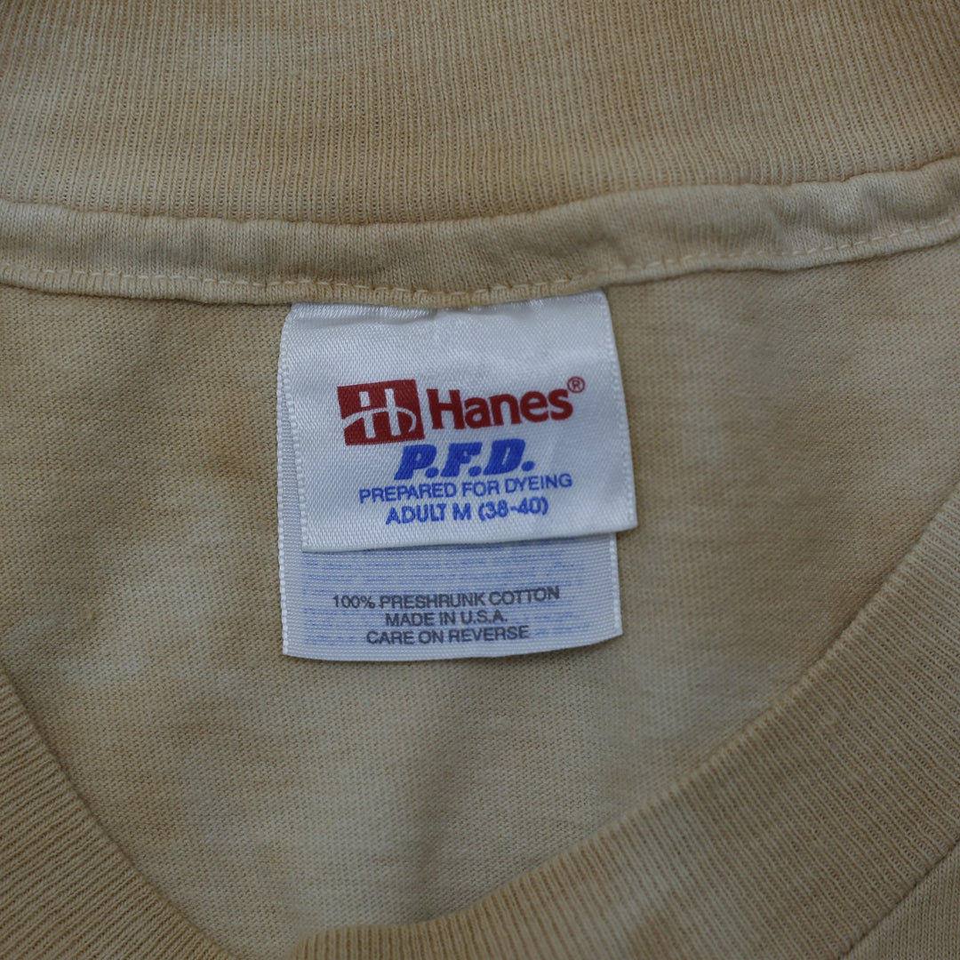 Vintage 90s Hanes Southwest Native American Art Tie Dye T-Shirt Size M
