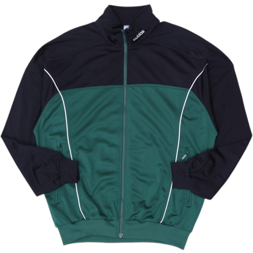 Vintage Mens Adidas Wrestling Track Jacket Green Black Full Zip M | Migration_Jackets | Fashion Rerun