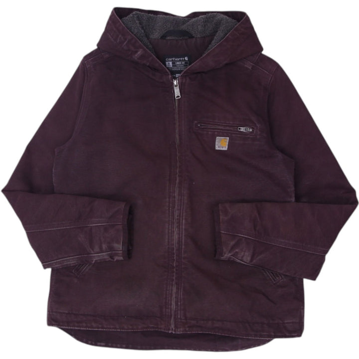 Ladies 104292 V26 Loose Fit Carhartt Washed Duck Sherpa Lined Jacket S | Migration_Jackets WW Collection | Fashion Rerun