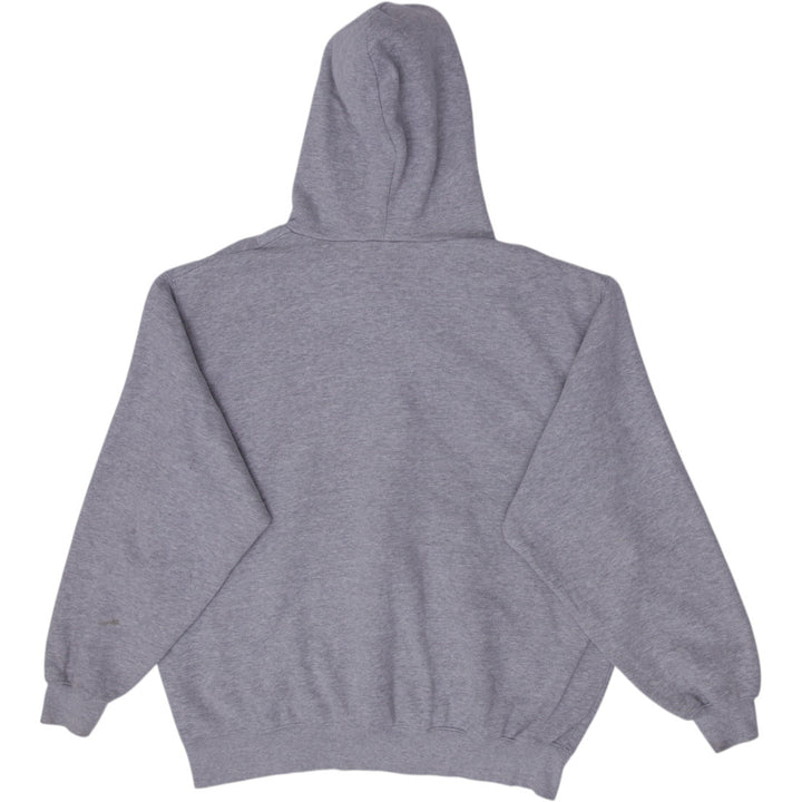 Vintage Mens Nike Lakers Hoodie Gray Sweatshirt Logo NBA Size XL