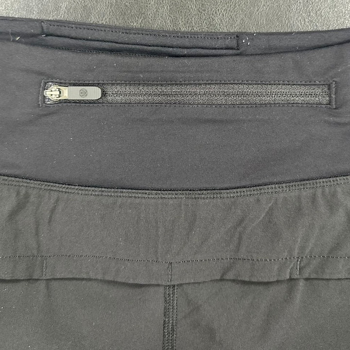 Ladies Lululemon Low-Rise Technical Running Shorts with Inner Liner Size 2