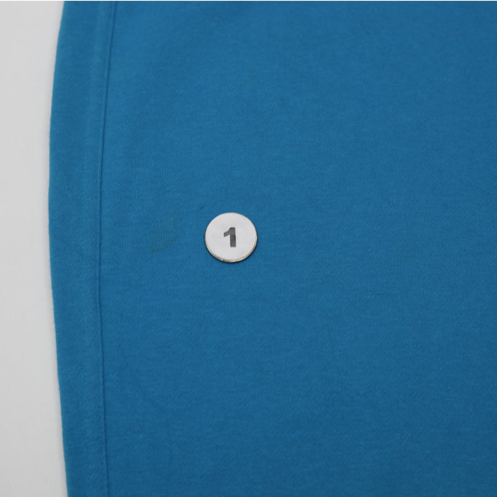Ladies Nike Athletic Dept Teal Drawstring Fleece Wide-Leg Sweatpants Size M