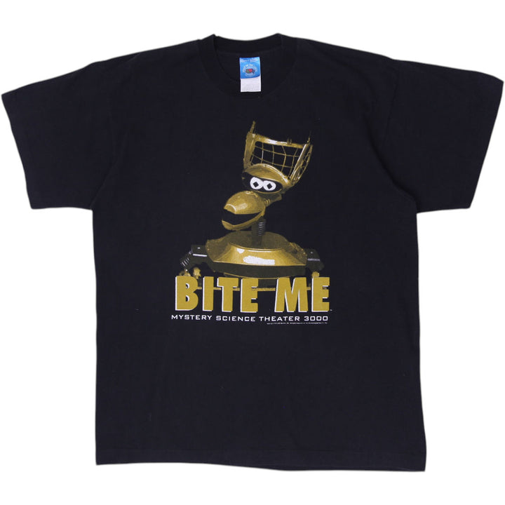 Vintage Mystery Science Theater 3000 Crow T Robot Fruit of the Loom T-Shirt L