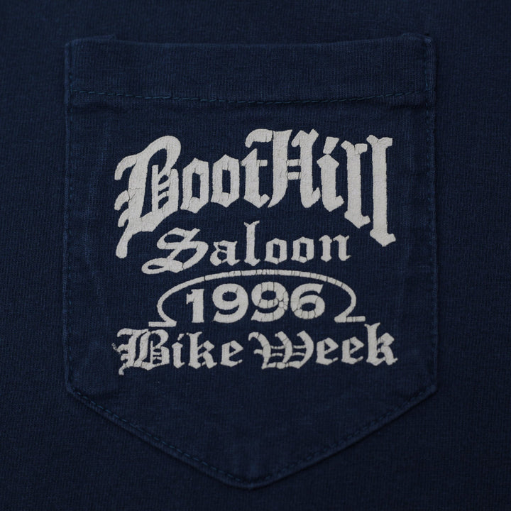 Vintage 1996 Mens Boot Hill Saloon Biker Graphic T-Shirt Size XL | Migration_T-Shirts - Detail View | Fashion Rerun