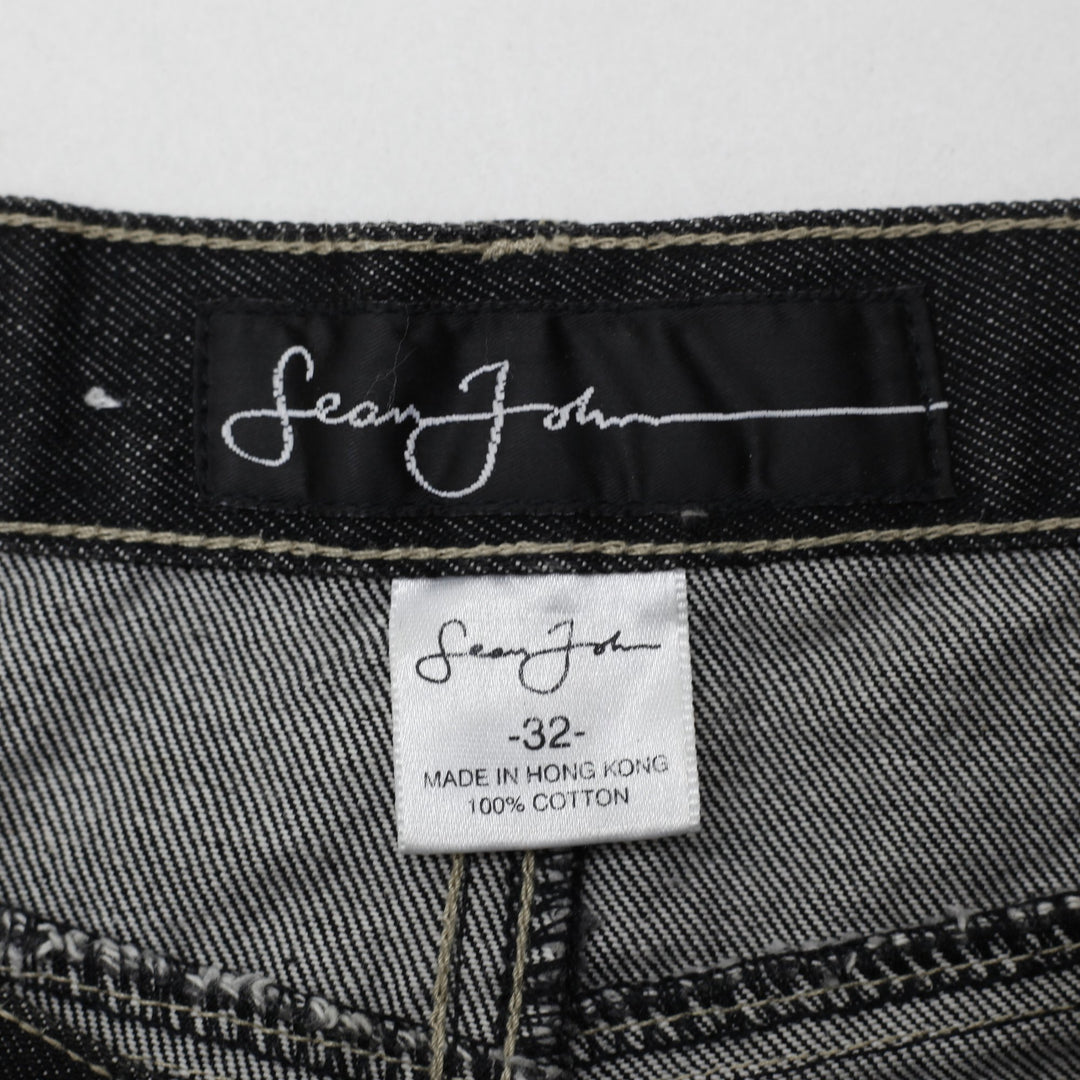 Y2K Mens Sean John Straight Fit Denim Jeans Size 32 | Migration_Jeans & Pants - Back View | Fashion Rerun