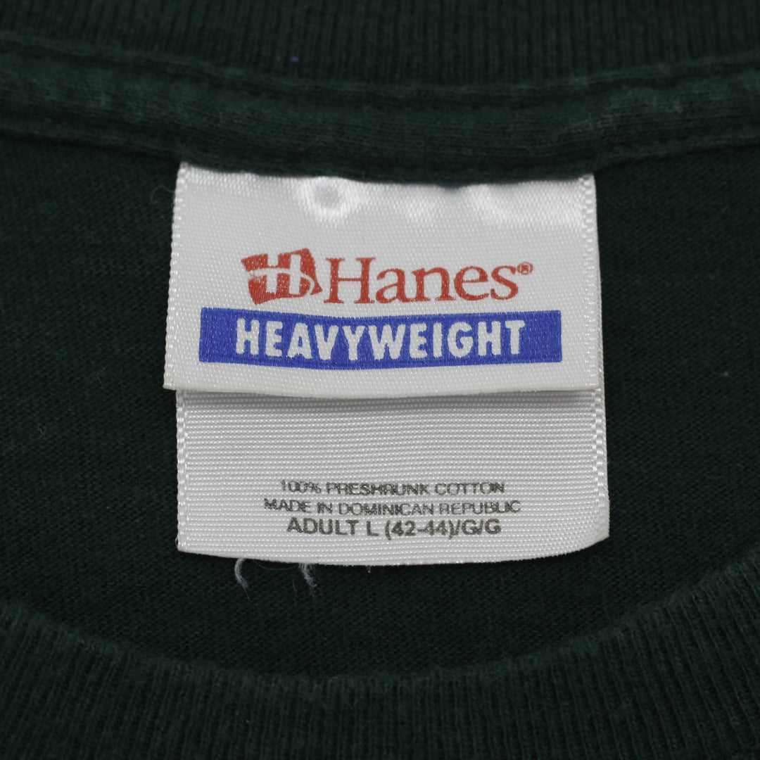 Vintage Mens Hanes Green Lantern Graphic Comic T-Shirt Size L