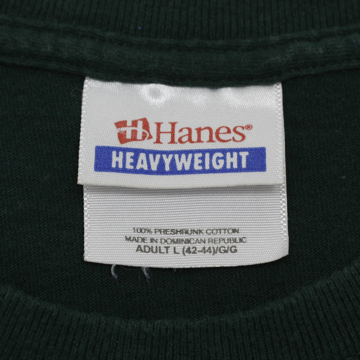 Vintage Mens Hanes Green Lantern Graphic Comic T-Shirt Size L