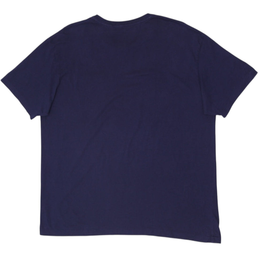 Mens Polo Ralph Lauren Navy Blue Pocket T-Shirt Embroidered Red Pony Logo XL
