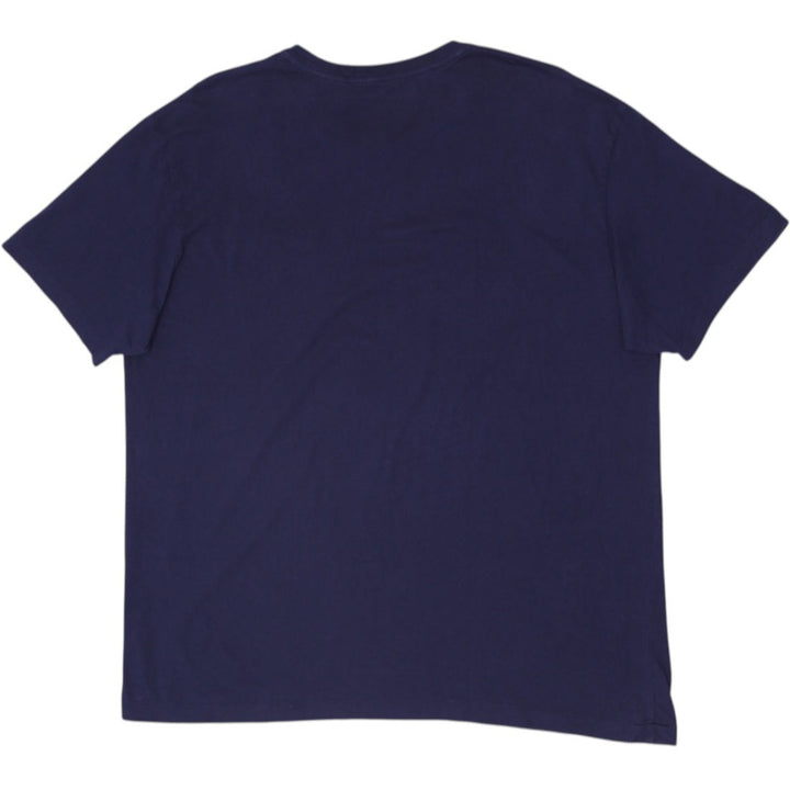 Mens Polo Ralph Lauren Navy Blue Pocket T-Shirt Embroidered Red Pony Logo XL