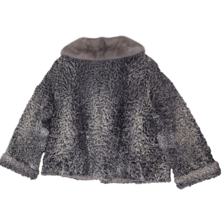 60's Persian lamp Fur Collar Mink Lining | Migration_Fur Antiques - Back View | Fashion Rerun