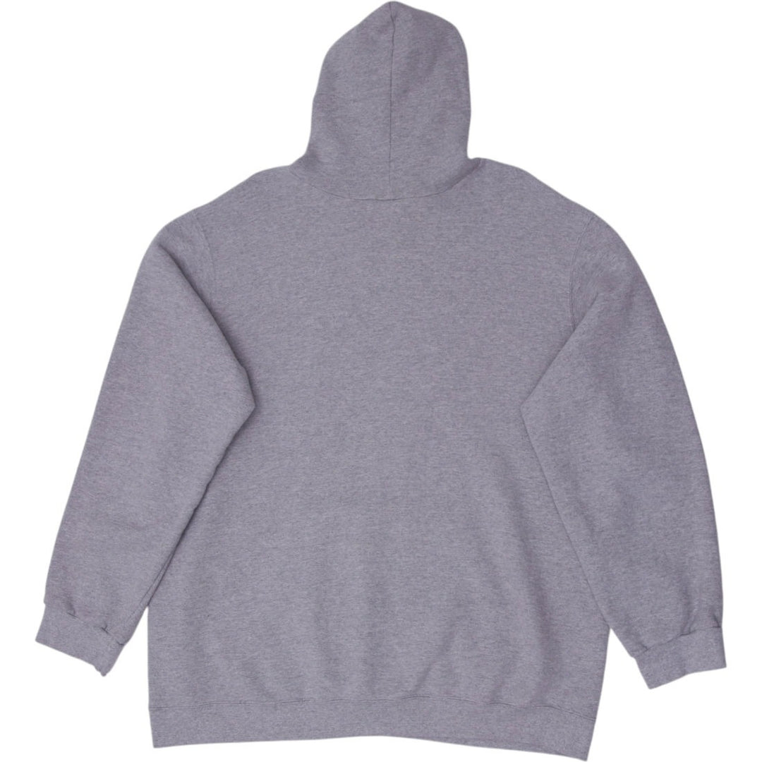Vintage Embroidered Nike Center Swoosh Gray Pullover Hoodie XXL | Migration_Hoodies - Side View | Fashion Rerun