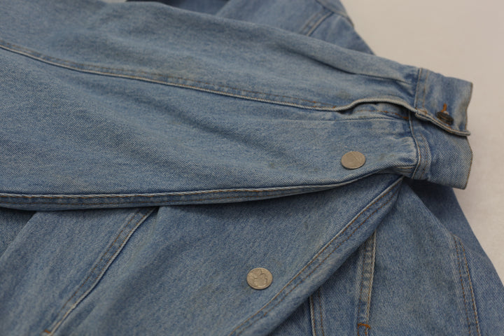 Mens Aspen Gold Riverwashed Vikings Denim Jacket