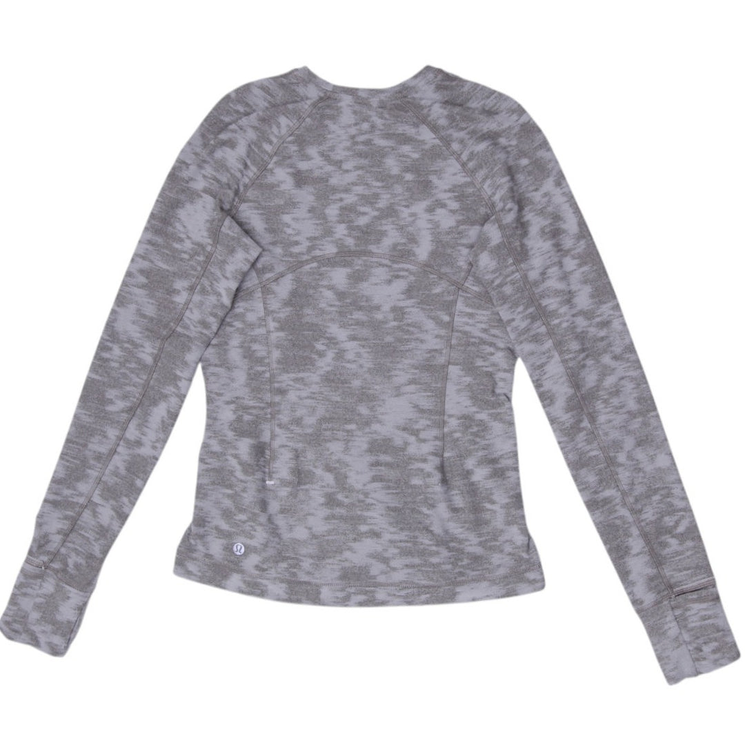Ladies Lululemon It's Rulu Run Long Sleeve Activewear Top Size 4
