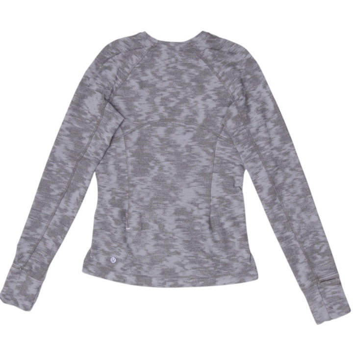 Ladies Lululemon It's Rulu Run Long Sleeve Activewear Top Size 4