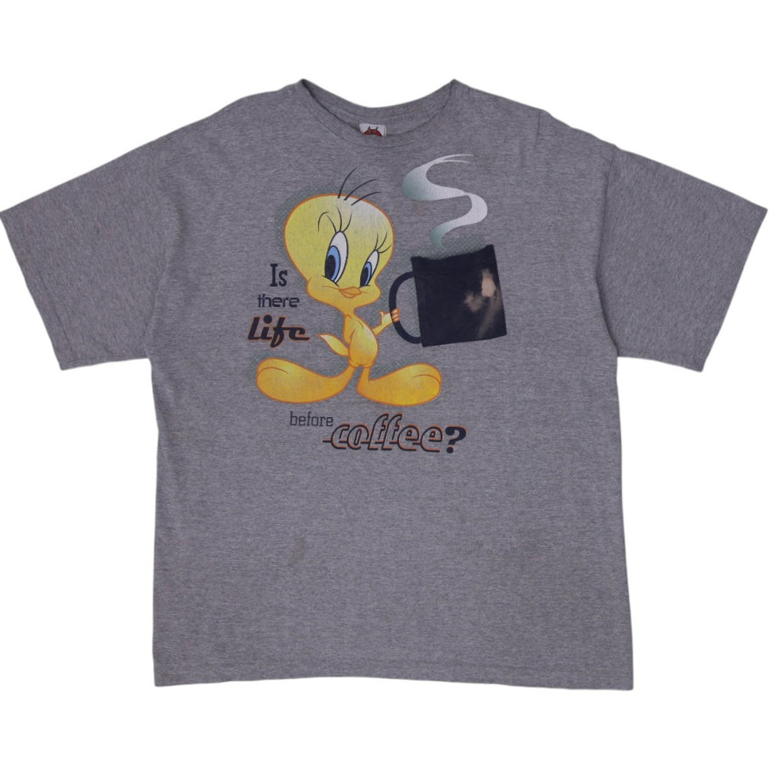 Vintage Looney Tunes Twetty Bird Warner Bros T-Shirt Size XL