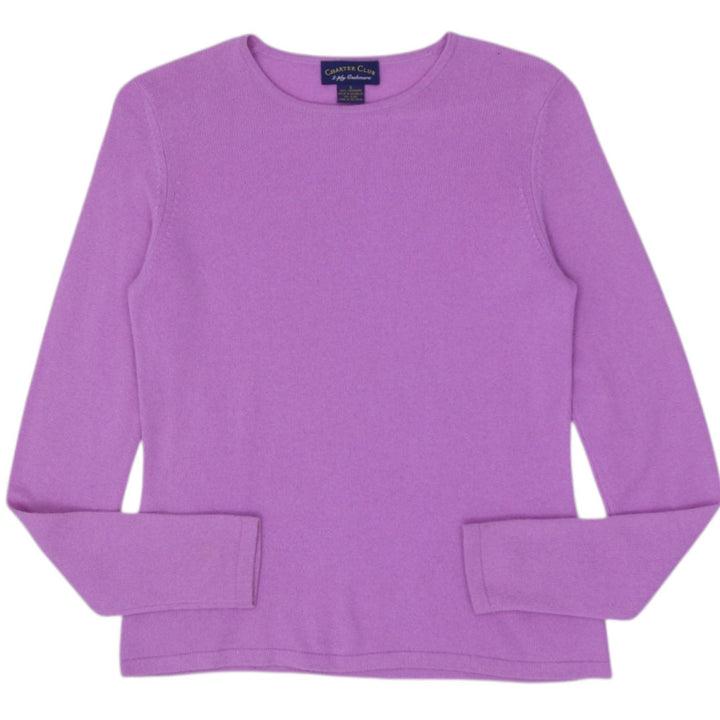 Ladies Charter Club 2 Ply 100% Cashmere Sweater