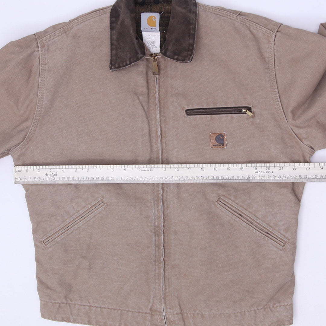 Vintage Carhartt J97 SDL Sandstone Detroit Jacket Size M