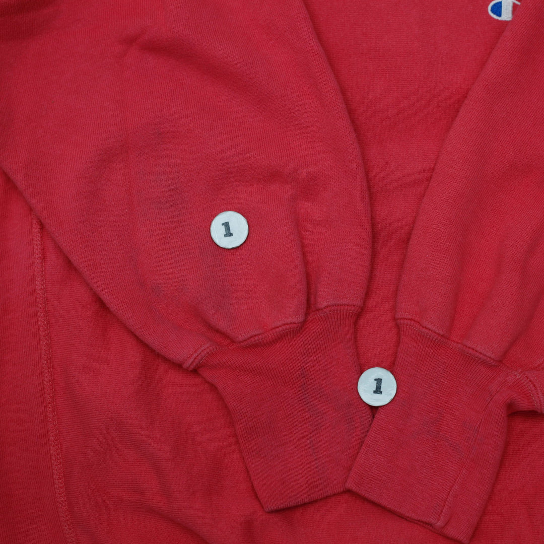 Vintage Champion Reverse Weave Crewneck Sweatshirt Made In USA XL | Migration_Sweatshirt - Detail View | Fashion Rerun