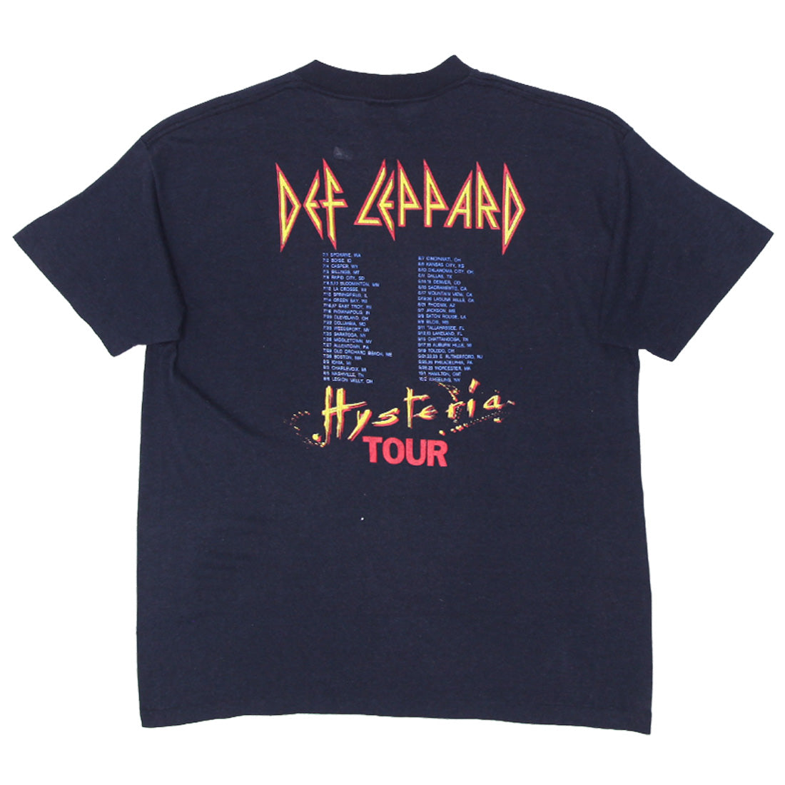 Shop 1987 Vintage U2 The Joshua Tree Tour T-Shirt S.Stitch Made In
