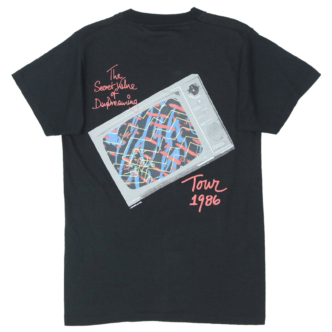 Vintage 1986 Julian Lennon Tour T-Shirt " The Secret Value Of Daydreaming" Size M S.Stitch Made in USA Screen Stars - Fashion Rerun Vintage Migration_T-Shirt