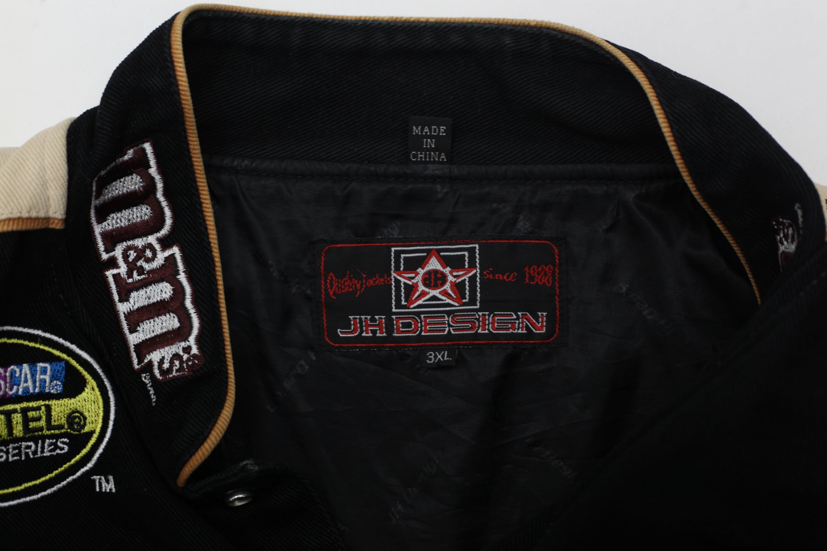 Shop Vintage JH Design Nascar M&M Racing Jacket | Fashion Rerun