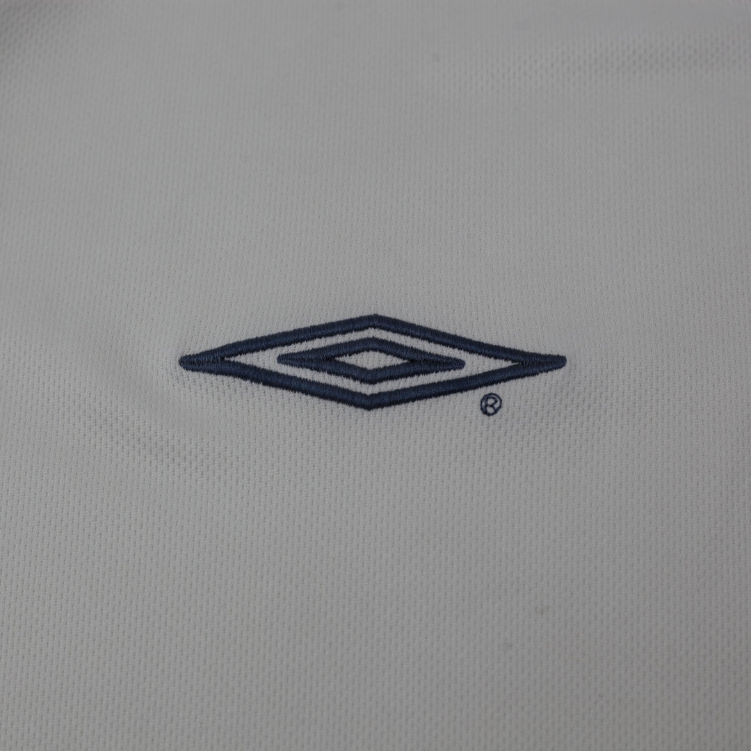 Vintage Mens Umbro Republic of Ireland 2002-04 Away Football Jersey White Eircom
