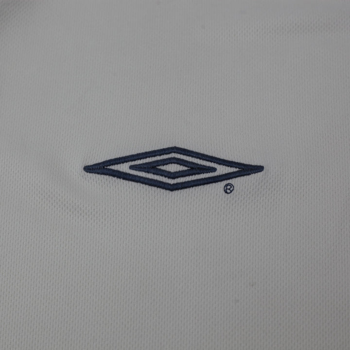 Vintage Mens Umbro Republic of Ireland 2002-04 Away Football Jersey White Eircom