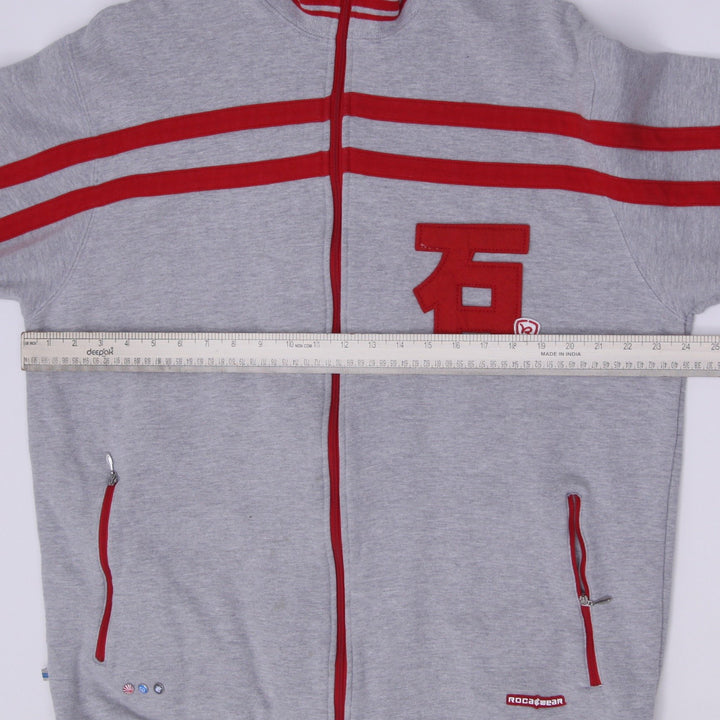 Mens Rocawear Full Zip Hip Hop Track Jacket Size L