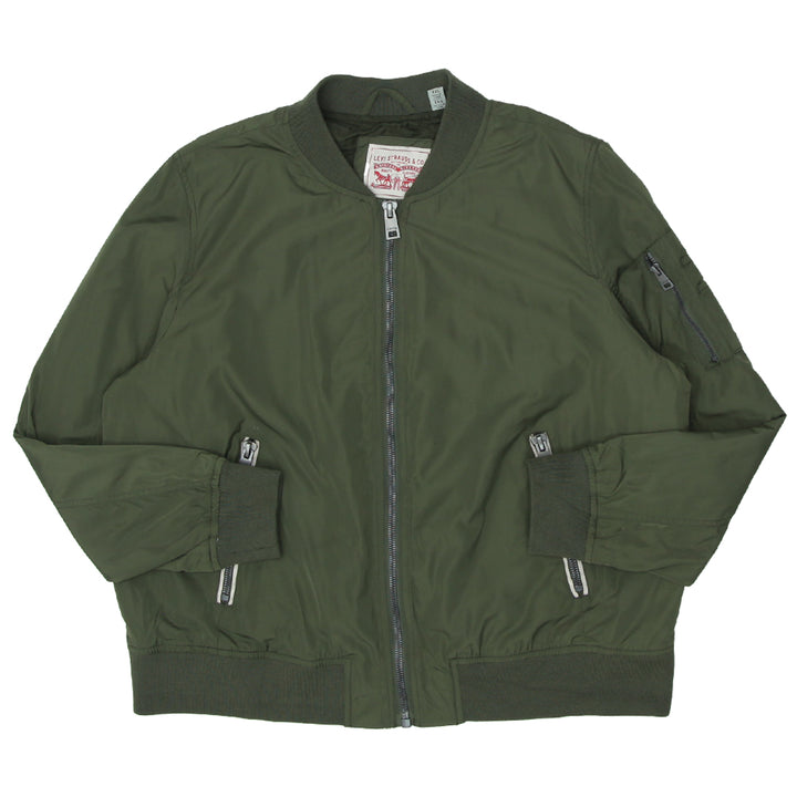 Mens Levi Strauss Full Zip Bomber Jacket - Fashion Rerun Vintage Migration_Jacket