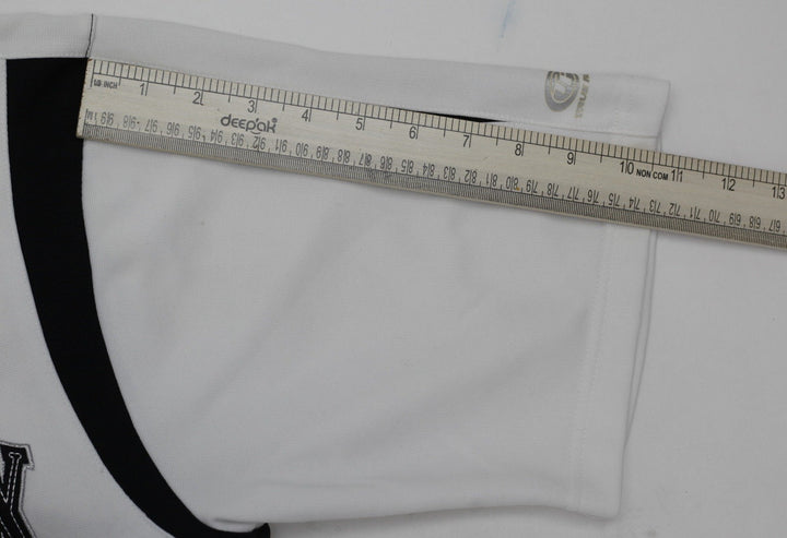 Mens True Fan White Sox Baseball Button Jersey