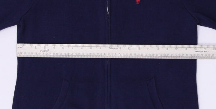 Vintage Ralph Lauren Sport Sweater Navy Full Zip Cotton XL | Migration_Jumper & Knitwear RL Collection - Deta | Fashion Rerun