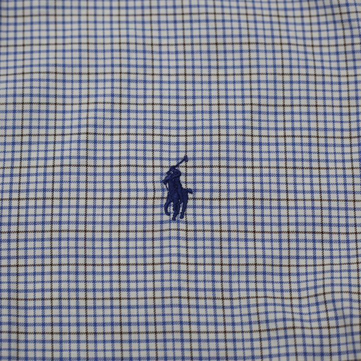 Mens Ralph Lauren Plaid Button Down Shirt Size M