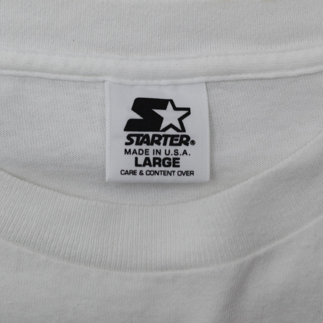 Vintage 1990s Starter Chicago Bulls 1997 NBA Champions T-Shirt Made In USA L | Migration_T-Shirts - Back View | Fashion Rerun