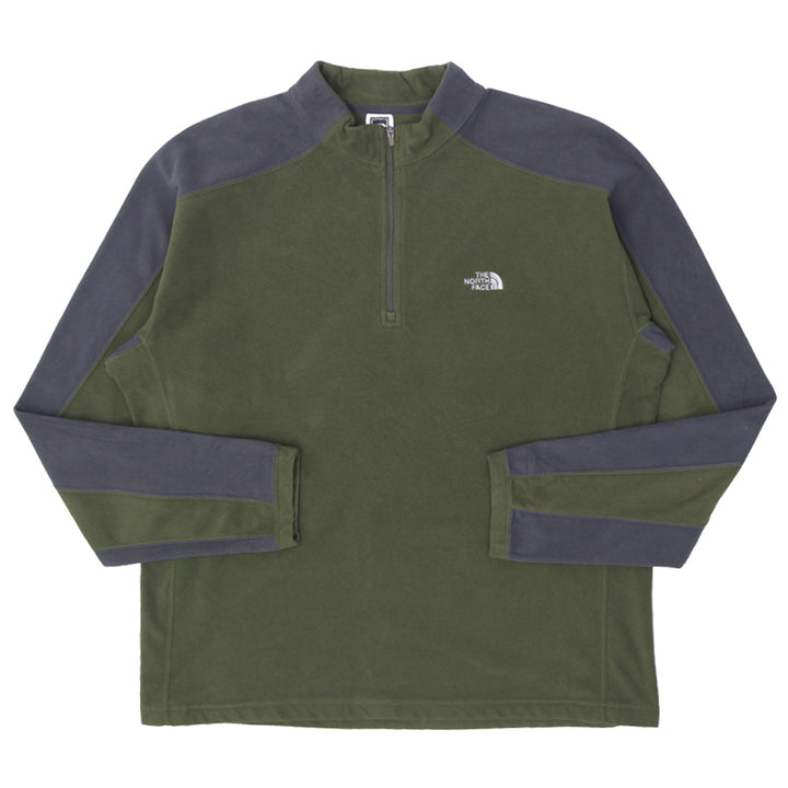 Mens The North Face Quarter Zip Fleece Top