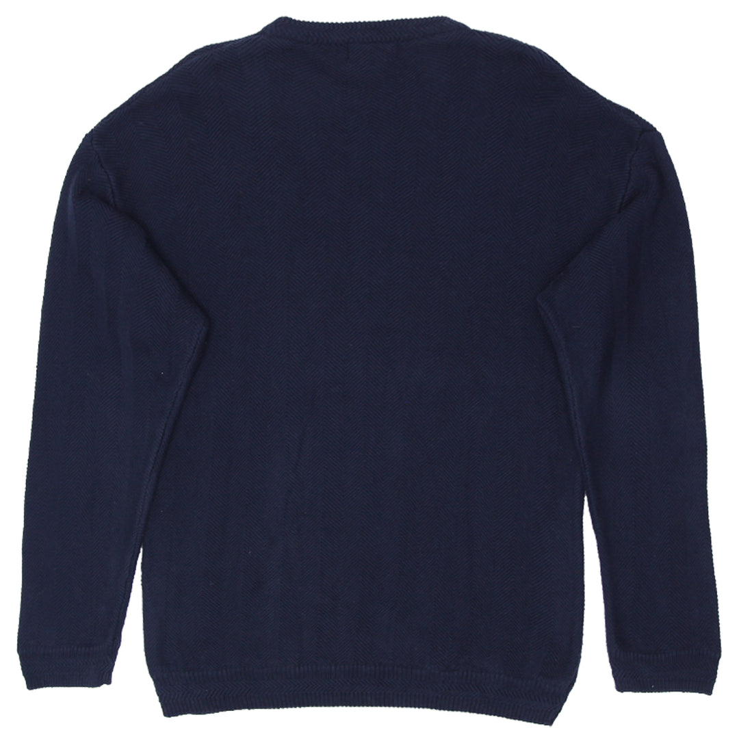 Vintage Chaps Ralph Lauren Knit Sweater Navy Size L - Fashion Rerun Vintage Migration_Sweaters