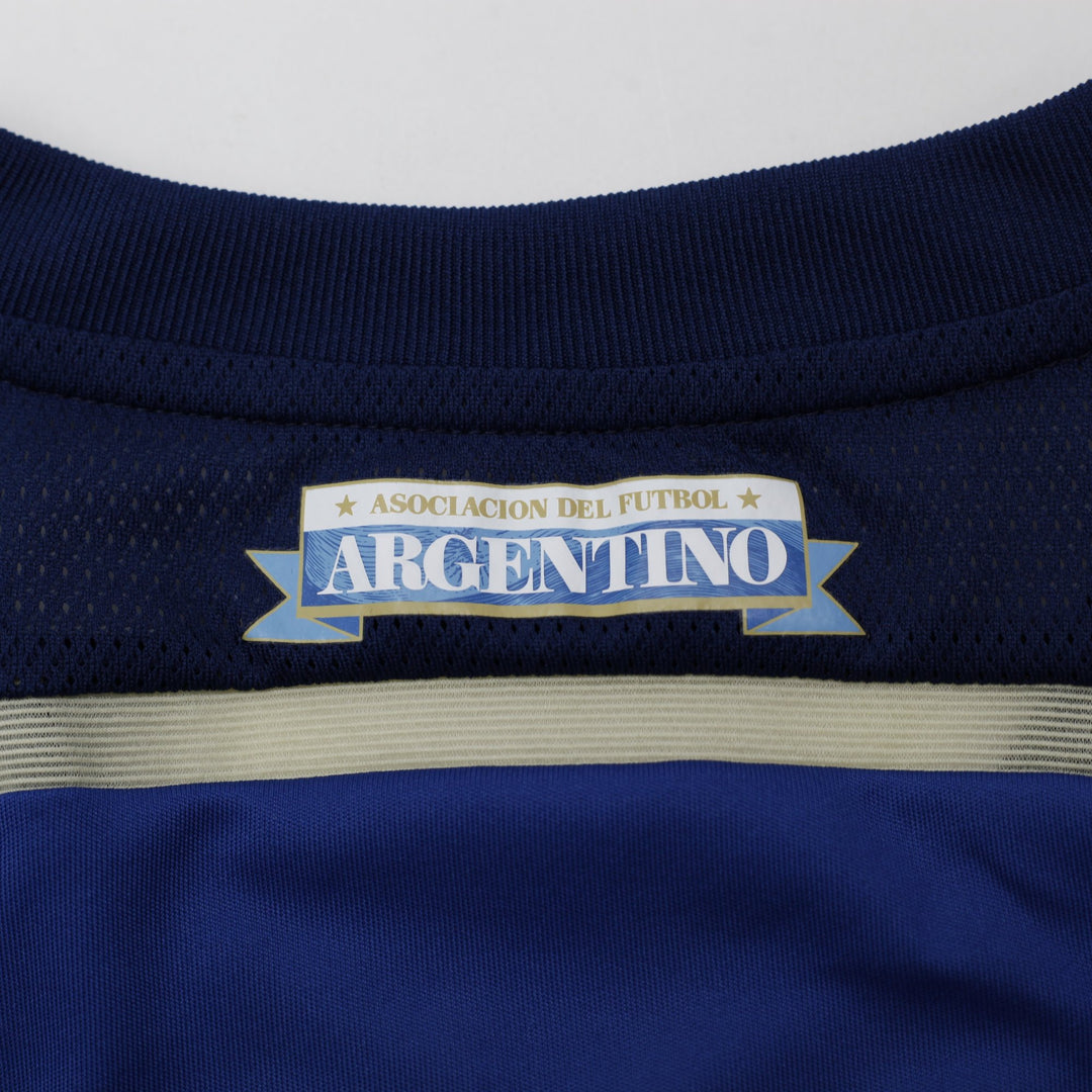 Mens Adidas Argentina 2014 Away Football Jersey Di Maria #7 Size L World Cup
