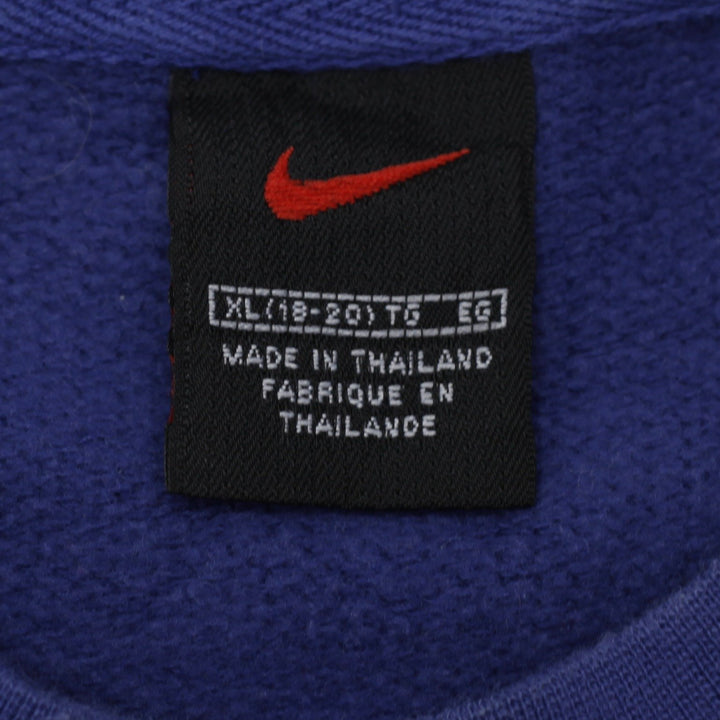 Vintage Embroidered Nike Logo Crewneck Sweatshirt