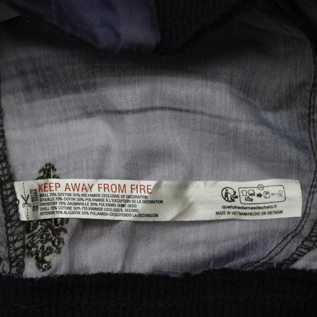 Y2K Ladies FP Movement Mesmerize Me Cargo Pants Violet Splendor Camo Size M