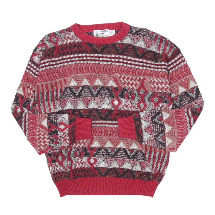 Vintage London Fog Knitted Pullover Sweater Made in USA