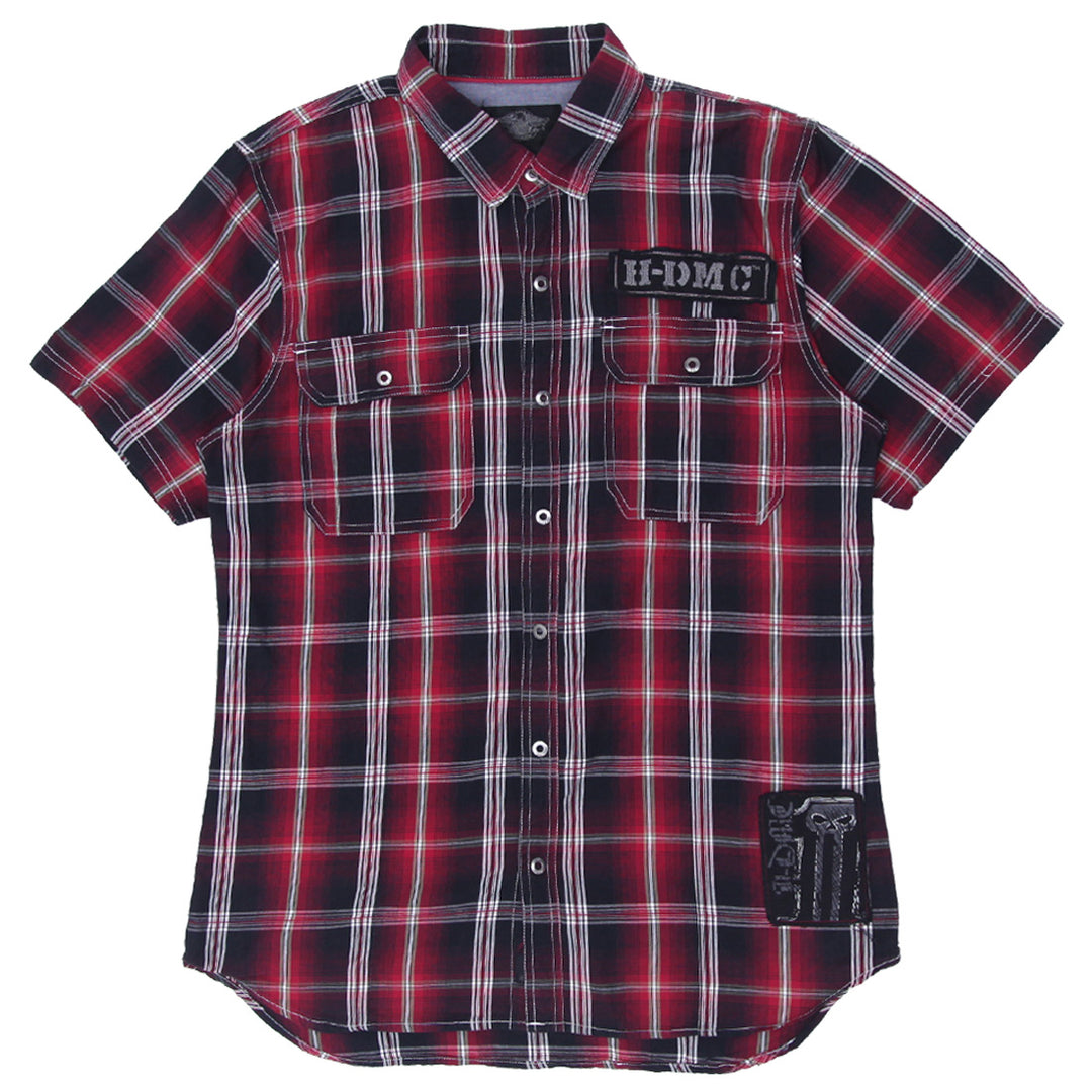 Shop Mens Harley Davidson Plaid Short Sleeve Shirt Shop Mens Harley Davidson Plaid Short Sleeve Shirt