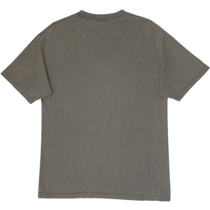 Y2K Mens Tapout Military Olive Green Patriotic Graphic T-Shirt Large