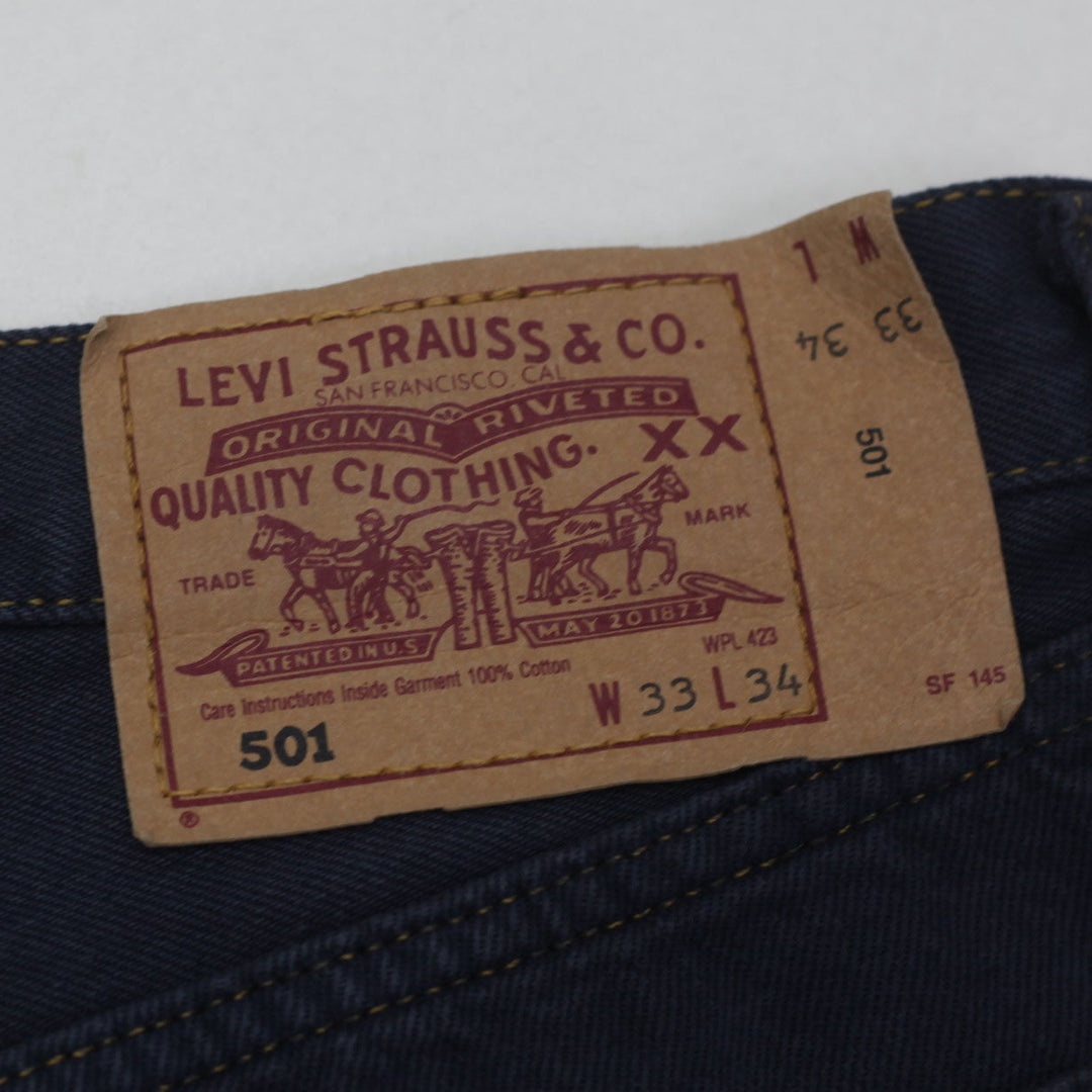 Vintage Levi Strauss Button Fly 501 Jeans
