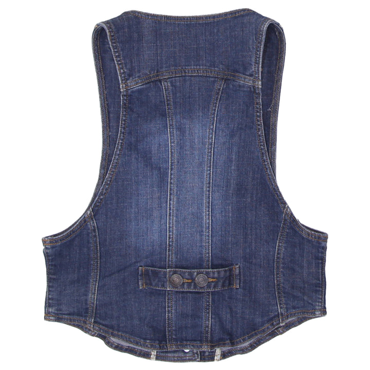 Y2K Ladies Promod Sleeveless Denim Vest